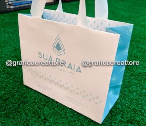 Sacola Personalizada, Sacola Personalizada Sua Praia Joias