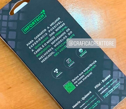 Embalagem para Capas de Celular, Embalagem para Capas de Celular Infortech