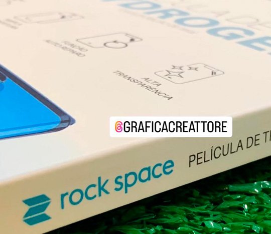 Embalagem para Películas de Celular, Embalagem para Películas de Celular Rock Space