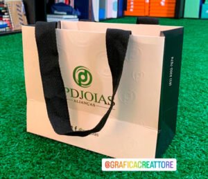 Sacola Personalizada, Sacola Personalizada PPD Joias