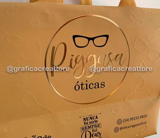 Sacola Personalizada, Sacola Personalizada Riggasa