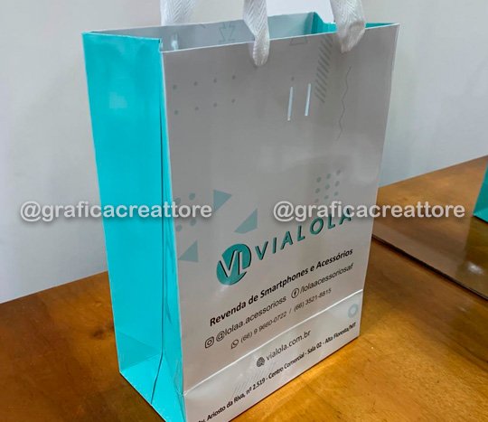 Sacola Personalizada, Sacola Personalizada Vialola