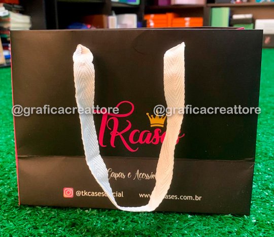 Sacola Personalizada, Sacola Personalizada TK Cases