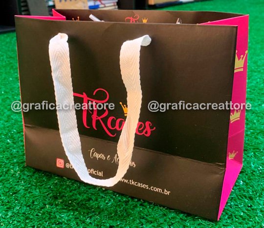 Sacola Personalizada, Sacola Personalizada TK Cases