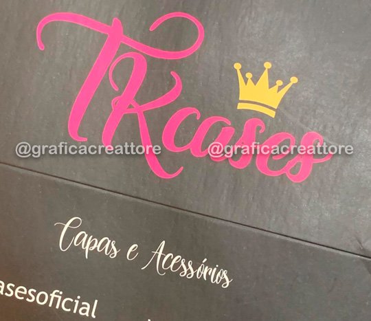 Sacola Personalizada, Sacola Personalizada TK Cases
