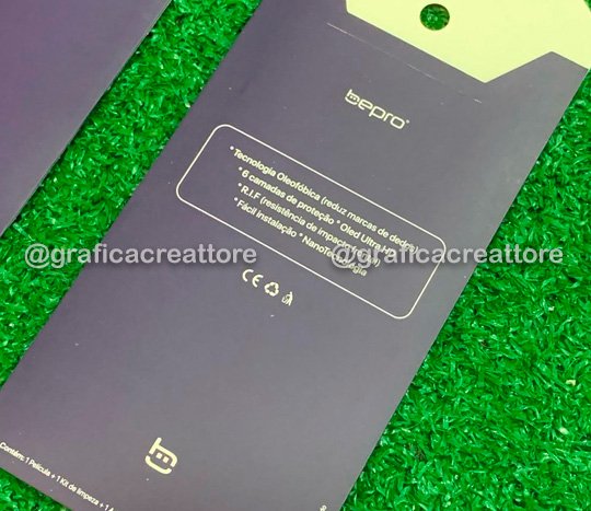 Embalagem para Películas de Celular, Embalagem para Películas de Celular BePro