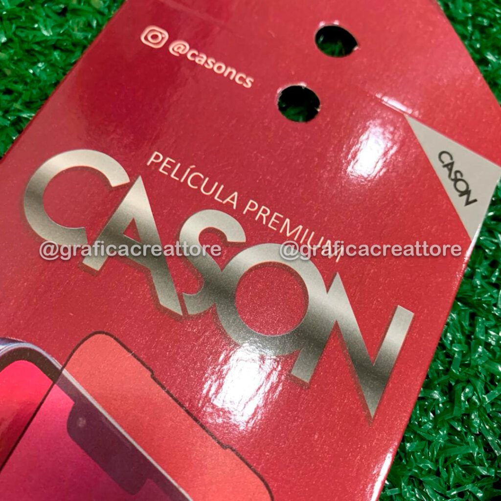Embalagem para Películas de Celular, Embalagem para Películas de Celular Cason