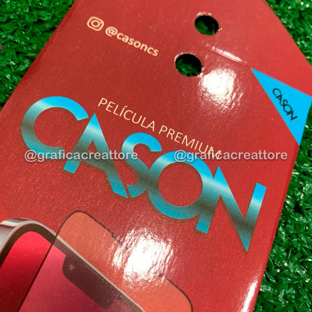 Embalagem para Películas de Celular, Embalagem para Películas de Celular Cason